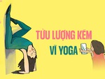 Chị vợ tập yoga đăng Facebook khiến anh chồng hoa cả mắt