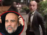 Lộ clip Pep Guardiola suýt đánh nhau với CĐV ngoài đường