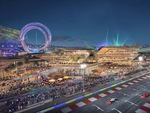 Đại gia Ả Rập xây trường đua, cho xe F1 chạy song song tàu lượn