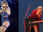 Taylor Swift bị côn trùng bay thẳng vào miệng vì hát quá... sung