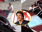 Tom Cruise 'sượng trân' khi suýt lên nhầm xe của thủ tướng Anh