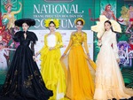 Dàn hoa, á hậu 'trẩy hội' thảm đỏ National Costume MGVN 2024