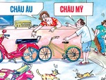 Loài cá bơi từ châu Âu qua châu Mỹ