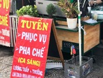 Ảnh vui 26-8: Tuyển nhân viên lương thấp, có thưởng