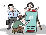 Mời quý phụ huynh vào hẻm, cái gì cũng có