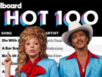 Hit của Lady Gaga, Bruno Mars vượt 'chông gai' dẫn đầu Billboard Hot 100