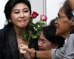 Xe bà Yingluck chạy về phía biên giới Campuchia