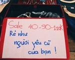 Chợ phiên bán đồ 