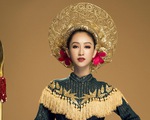 Hà Thu mang câu chuyện Hai Bà Trưng đến Hoa hậu Trái đất 2017