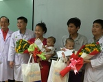 Ca song sinh dính nhau vùng cụt sắp được xuất viện