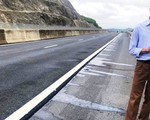 Phát hiện vết dầu loang trên đường cao tốc Đà Nẵng - Quảng Ngãi