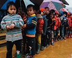 Miễn học phí cho trẻ 5 tuổi vùng khó khăn