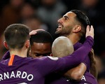 Mahrez ghi bàn duy nhất, M.C trở lại đầu bảng