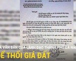 Giả văn bản của lãnh đạo thành phố Đà Nẵng để thổi giá đất