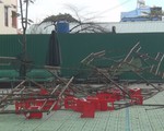 Sập giàn giáo trong lễ kỷ niệm 20-11, 25 học sinh bị thương