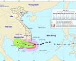 Bão số 9 có xu hướng dịch chuyển xuống phía Nam