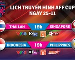 Lịch truyền hình AFF Cup 2018: Việt Nam hồi hộp chờ đối thủ ở bán kết