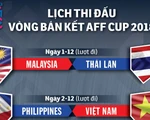 Lịch thi đấu bán kết AFF Cup 2018