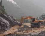 Sạt lở nguy hiểm trên đèo Khánh Lê nối Nha Trang – Đà Lạt