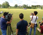 Trang chủ AFF Cup 2018 ghi hình buổi tập của đội tuyển VN