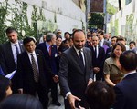 Thủ tướng Pháp Édouard Philippe dự khánh thành cụm hoạt động y tế tại TP.HCM