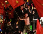 Biển người ở Mỹ Đình sau khi Việt Nam vô địch AFF CUP 2018