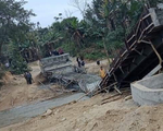 Thi công sai thiết kế, cầu Gốc Nụ bất ngờ đổ sập