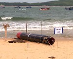 Hải quân đã tiếp nhận vật nghi ngư lôi tập của nước ngoài