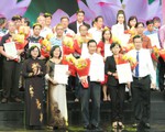 Trao giải hội thi sáng tác về chủ đề Học tập làm theo tấm gương đạo đức Hồ Chí Minh