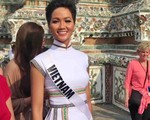 H’Hen Niê mang áo dài thổ cẩm lên tạp chí Vogue Thái Lan