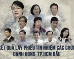 Kết quả HĐND TP.HCM lấy phiếu tín nhiệm 30 chức danh