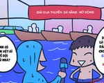 Đà Nẵng ngập qua tranh biếm họa