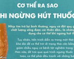Khi bạn ngừng hút thuốc, sự 