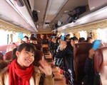 Chuyến xe miễn phí đưa sinh viên Hà Nội về quê