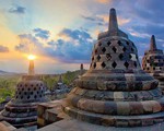 Ngôi đền Borobudur tuyệt tác ở Indonesia