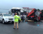 Điều tra nguyên nhân 4 vụ tai nạn trong vài giờ trên cao tốc Pháp Vân - Cầu Giẽ
