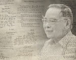 Lời tiễn biệt xúc động trong sổ tang cố Thủ tướng Phan Văn Khải