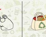 Loại bỏ túi nilon: hành động nhỏ 