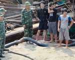 Quảng Ninh bắt giữ 9 tàu hút cát trái phép
