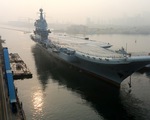 Trung Quốc thử nghiệm tàu sân bay tự đóng trên biển