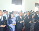Lãnh đạo TP.HCM dâng hương tưởng nhớ Chủ tịch Hồ Chí Minh