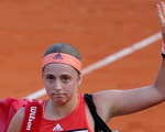 Đương kim vô địch Ostapenko bị loại ở vòng 1 Roland Garros