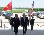 Bộ trưởng Mattis long trọng đón tiếp Đại sứ Việt Nam tại Lầu Năm Góc