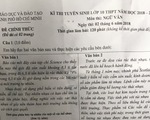 Rác thải nhựa vào đề thi lớp 10 môn văn tại TP.HCM