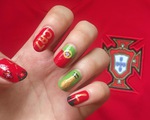 10 bộ nail cực chất cổ vũ vòng 1/8 World Cup