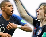 Quả bóng vàng World Cup 2018: Modric hay Mbappe?