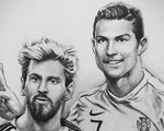 9X vẽ tranh cầu thủ World Cup đầy thần thái