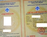 Nhập nhằng cấp chứng chỉ ngoại ngữ B1 vì từ "certificate"
