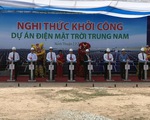 Khởi công dự án điện mặt trời lớn nhất Việt Nam