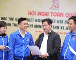 Thanh niên học tập nghị quyết đại hội Đoàn trực tuyến
